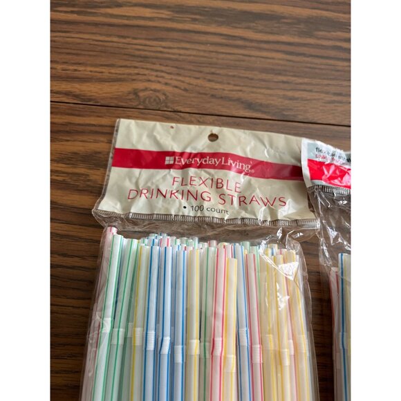 Everyday Living and Goodcook plastic straws NWT - Picture 2 of 4